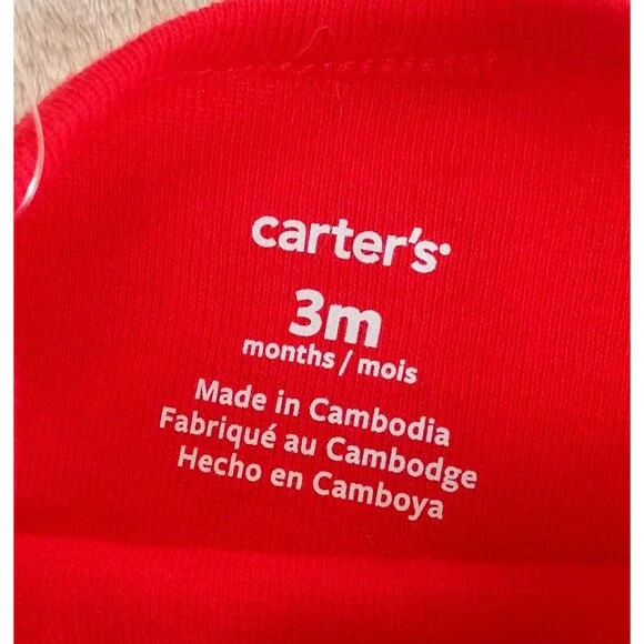 shirt pants 3 months New Carters girl 3 piece set 2 tops and 1 pants wear baby - Picture 3 of 4